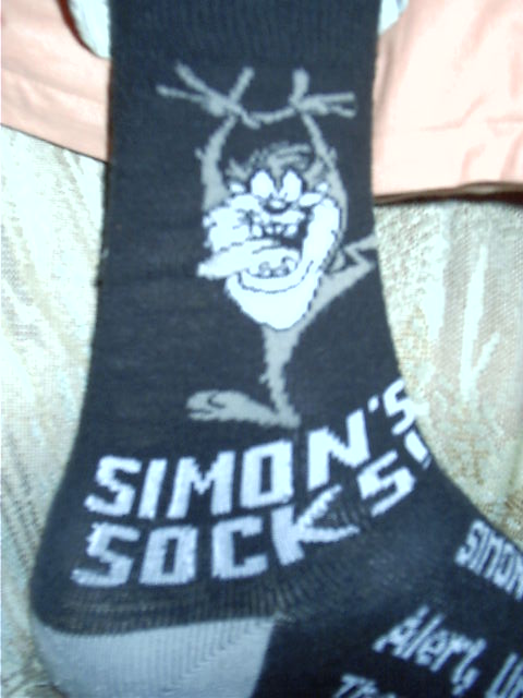 These are my socks!
