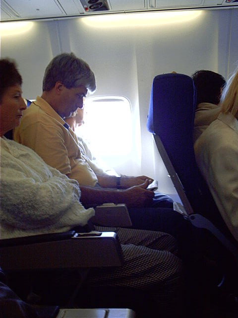 Dad and mum are over there