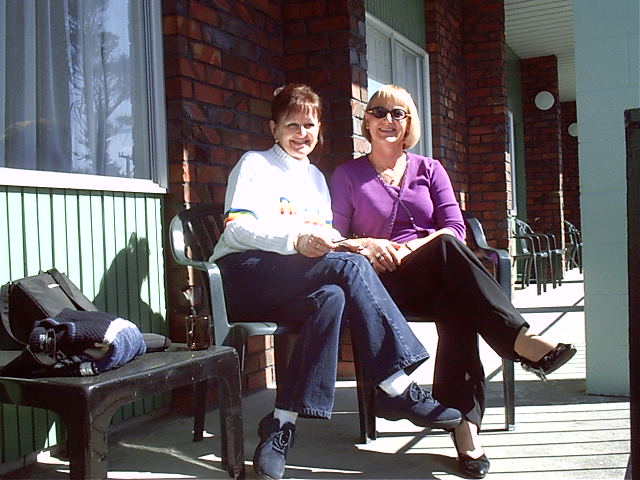 Georgina and Mum are old friends