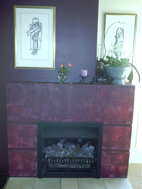 Nice fireplace