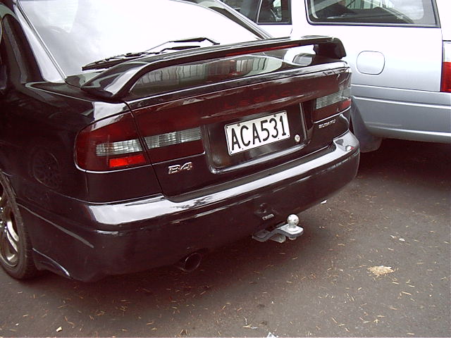 The back