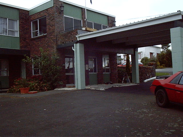 The front desk