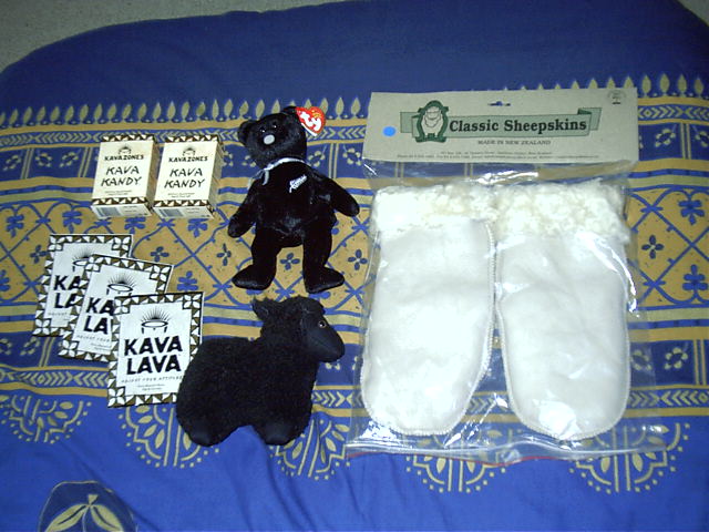 Pressies for friends back in Aussie land