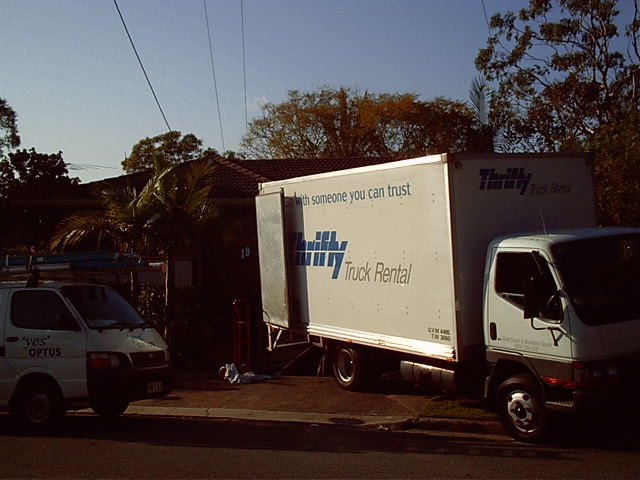 The people move into our house