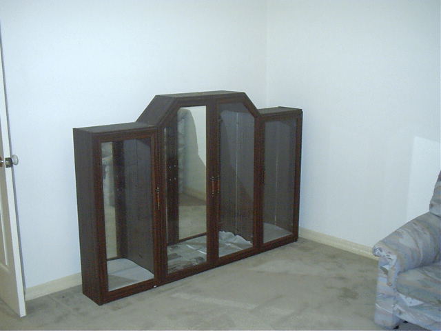 Half the cabinet