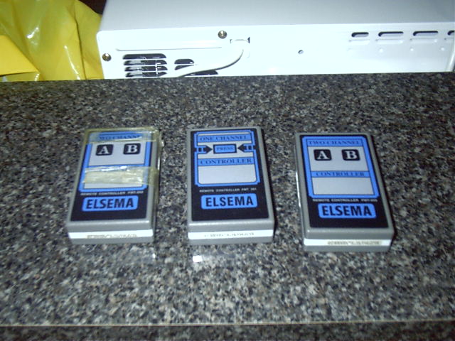 Garage and Gate remotes