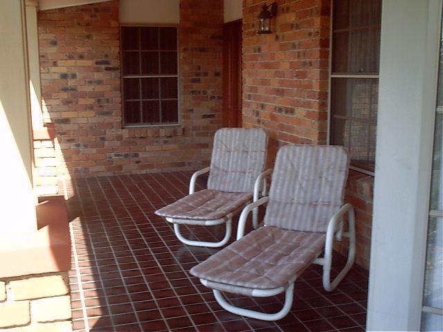 The front porch
