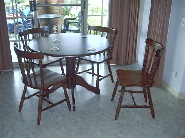 The breakfast table