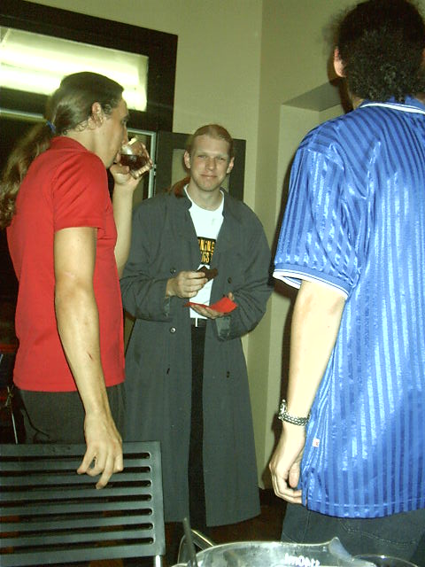 Martyn arrives