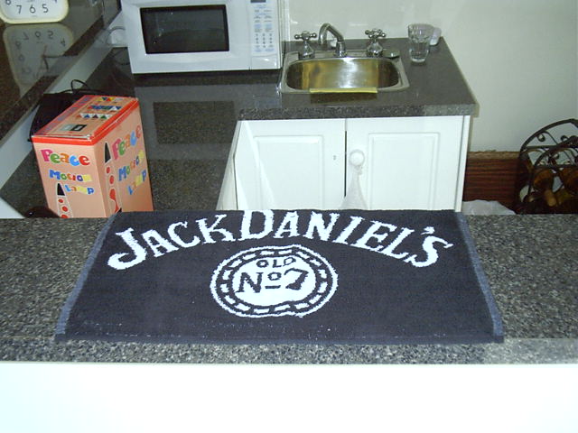 What bar would not have a bar mat