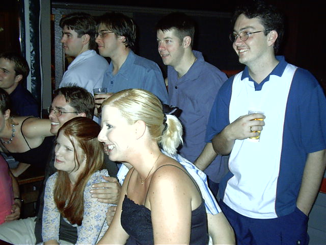 People at Laura's 21st at the RE