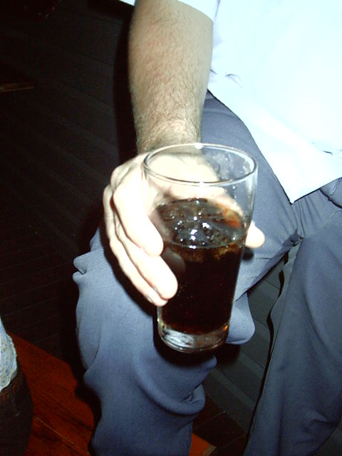 Guru is drinking coke like a m0f0
