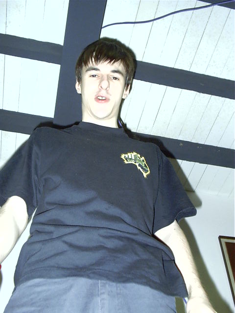 Big man, small.... *cough*