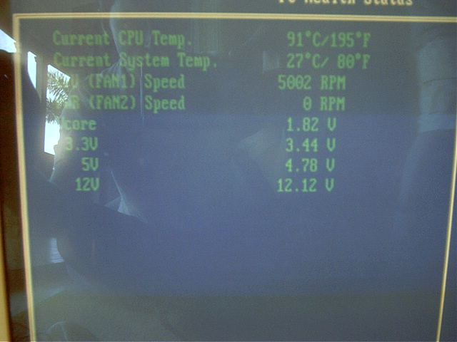 This temp does not seem right