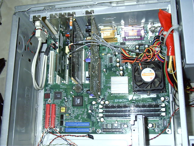 New board goes in