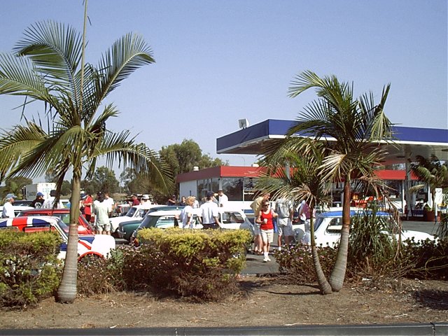 We all met at the servo