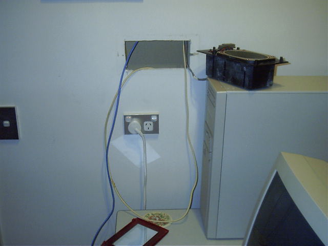 Other end of house in office