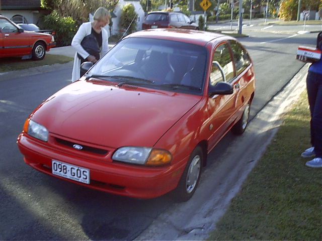 Megan's new car, For Festiva