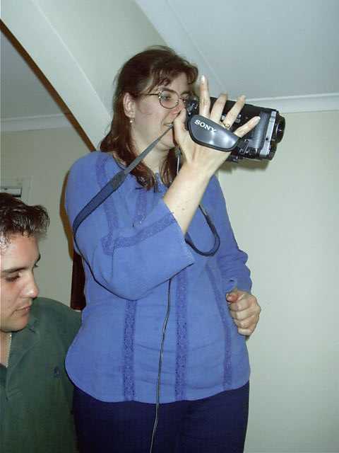 Video camera is present