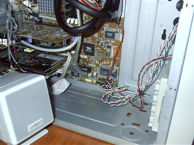 LED on, computer dead