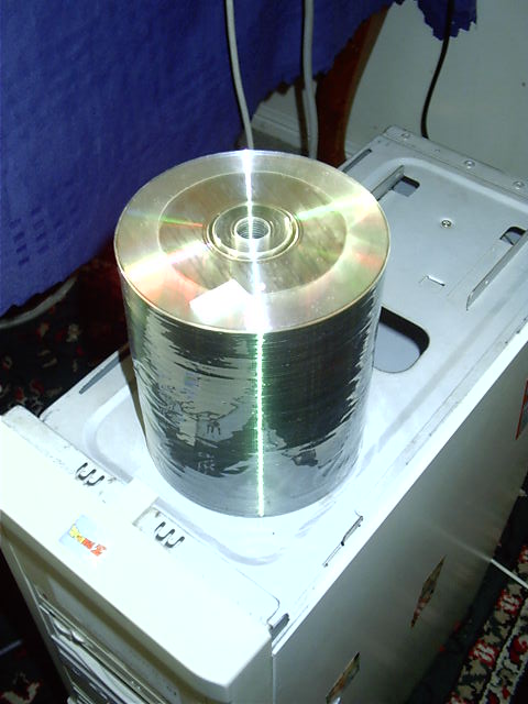 Blank CDs are the life-blood of a leecher