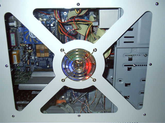 Free airflow and LED effect