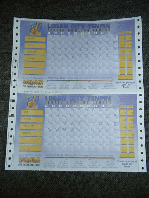 Yay, bowling