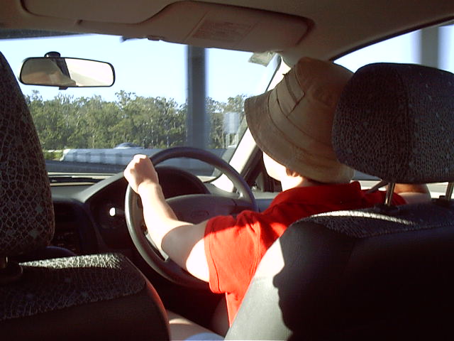 Trui is my driver for the day