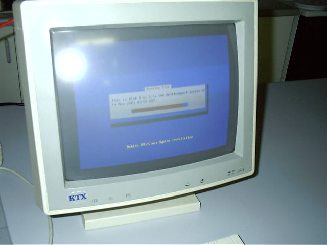 Debian install.