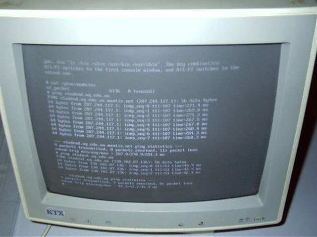 I have net access.