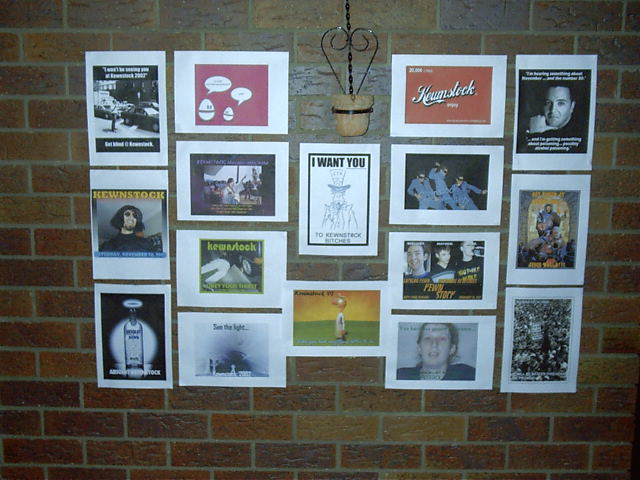 The wall of Kewnstock
