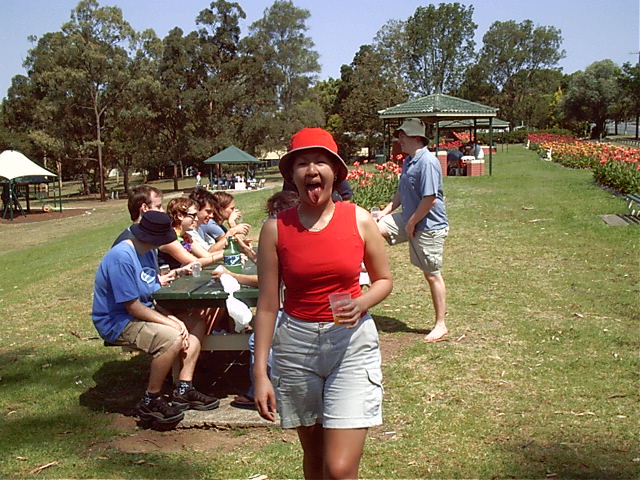Ks shows us her tongue