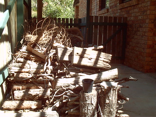 Red has wood