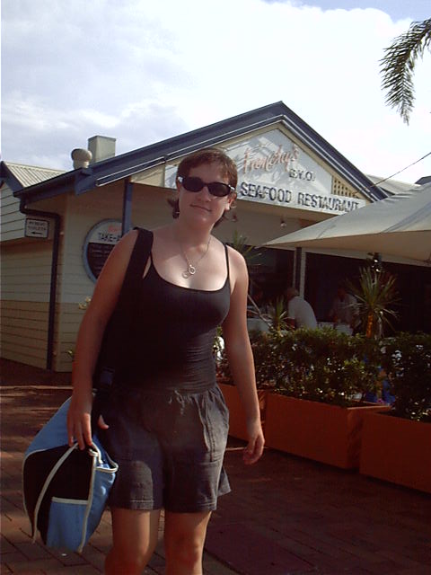 Trui is changed and ready to head home