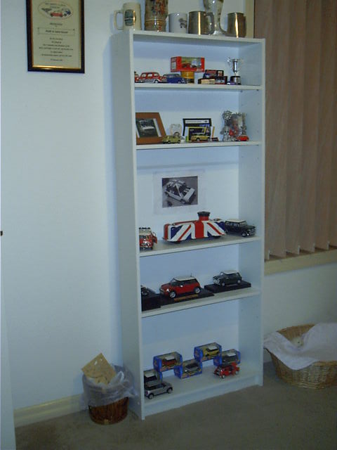 Dad's mini shelf