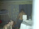 Draxy's brother (right) and Tyntin. That room was pitch dark pre-flash.