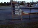 Great stairs, lead right to.... a fence.