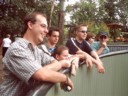 Everyone looks on