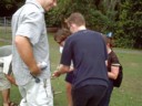 Feeding Lime's trouser-snake