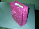 Katie stops by for her gift and to give me mine.