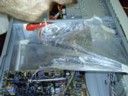 Masking up case to not get metal filings in it