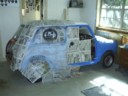 Dad paints the mini some more