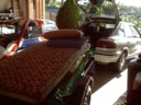 Car nearly packed