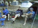 MEgan, Paul and Dad relax