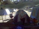 And tents to come down
