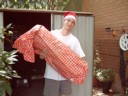 It was heavy. If you look at my other gifts, I am sure you can guess what this is.