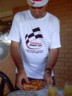 Dad serves more.