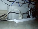 In place. If i lose power it should keep the server and network going for an hour or so. And I can still use the laptop and the net.