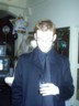 Chris, Vicki's bf. With her hiding behind him