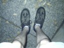 I went in too, unfortunately I was still wearing shoes.